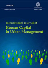 طرح روی جلد فصلنامه بین المللی سرمایه انسانی در مدیریت شهری